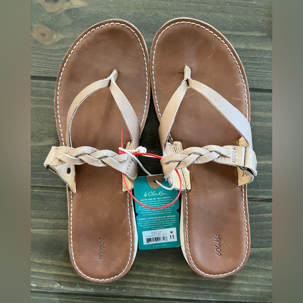 Olukai Kahikolu Sandals - Women’s Size 11